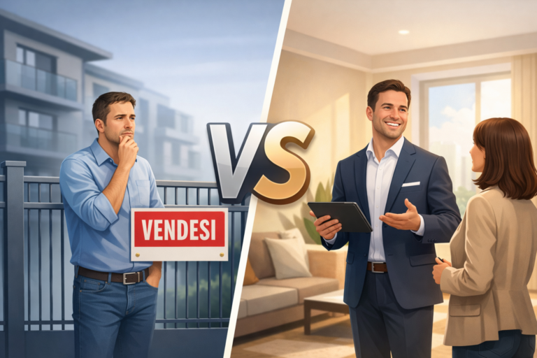 Vendere casa senza agenzia conviene?