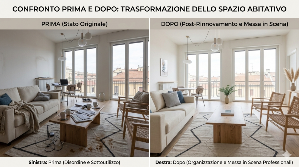 Home staging per vendere casa più velocemente a Saronno"