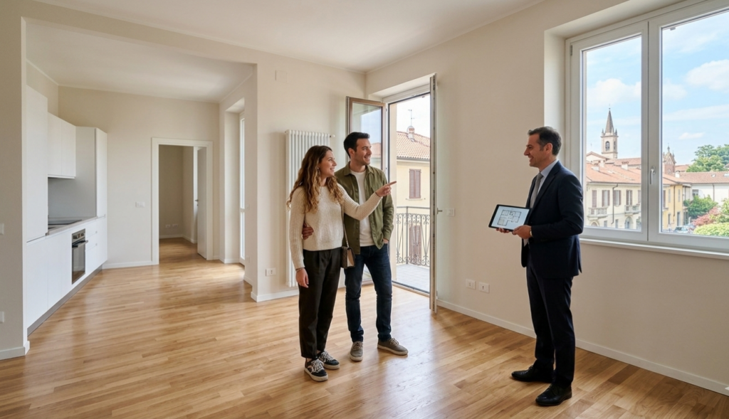visita appartamento Saronno acquirenti casa visita immobiliare