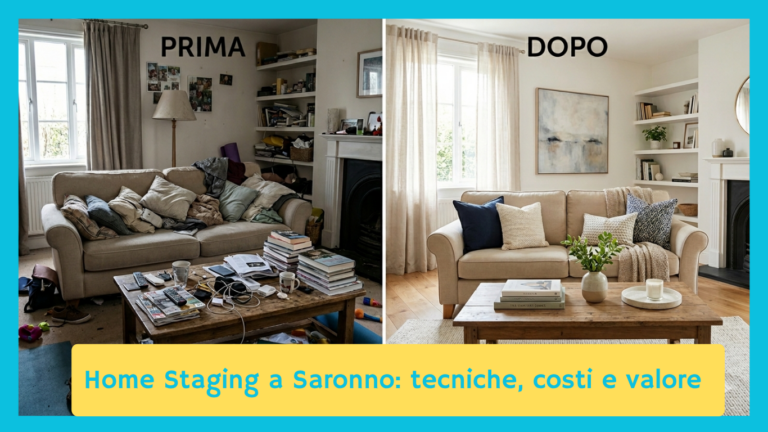 Home Staging a Saronno prima e dopo