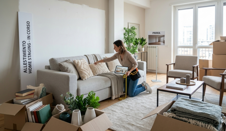 Professionista home staging Saronno