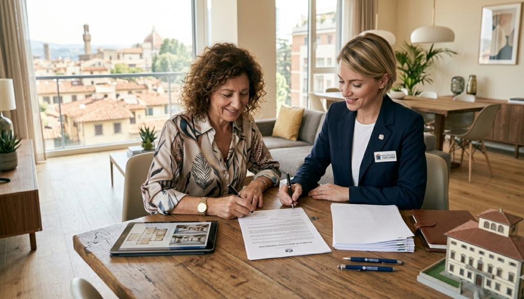 Agenzia immobiliare firma incarico agenzia immobiliare