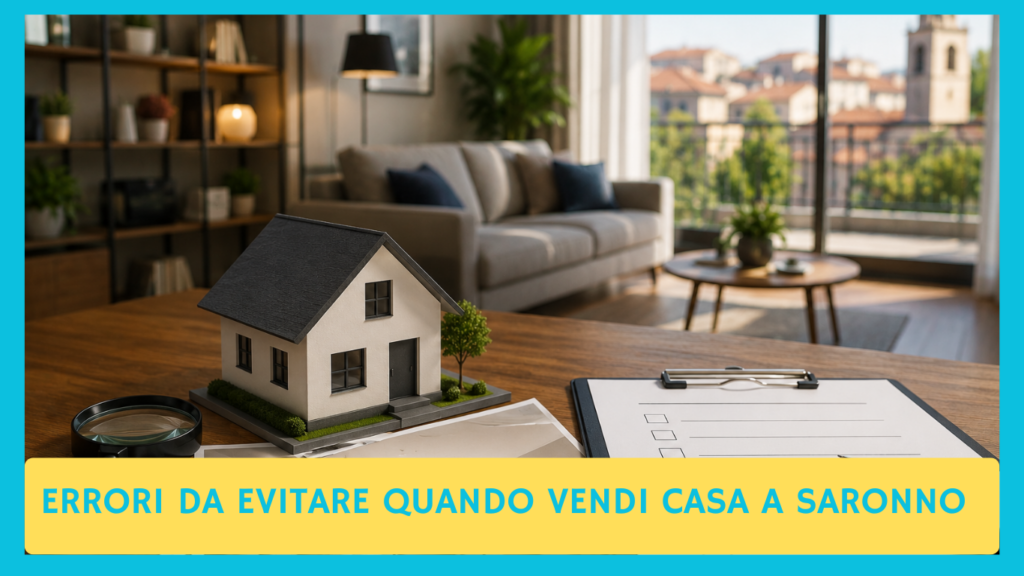Errori da evitare nella vendita casa a Saronno