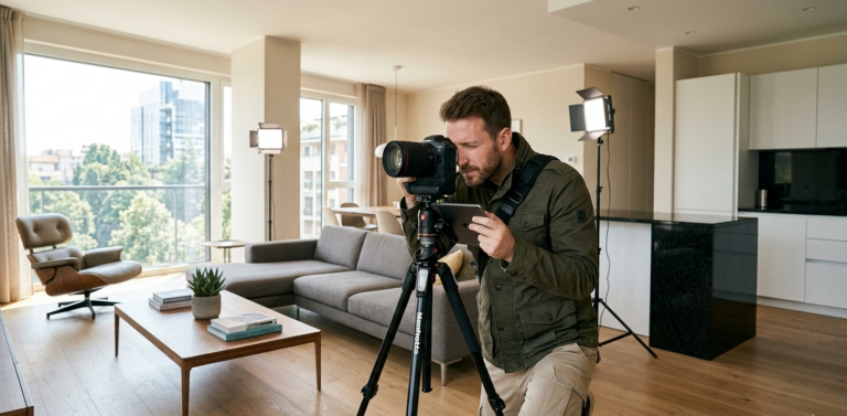 Servizi fotografici professionali per vendita casa a Saronno 1 agenzia immobiliare